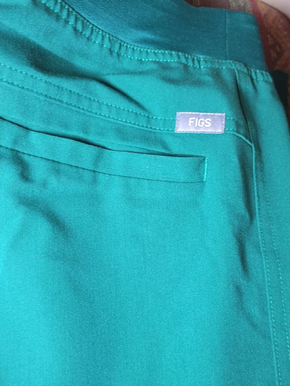 FIGS T2001 Axim Cargo Scrub Pants Hunter Green Mens LG